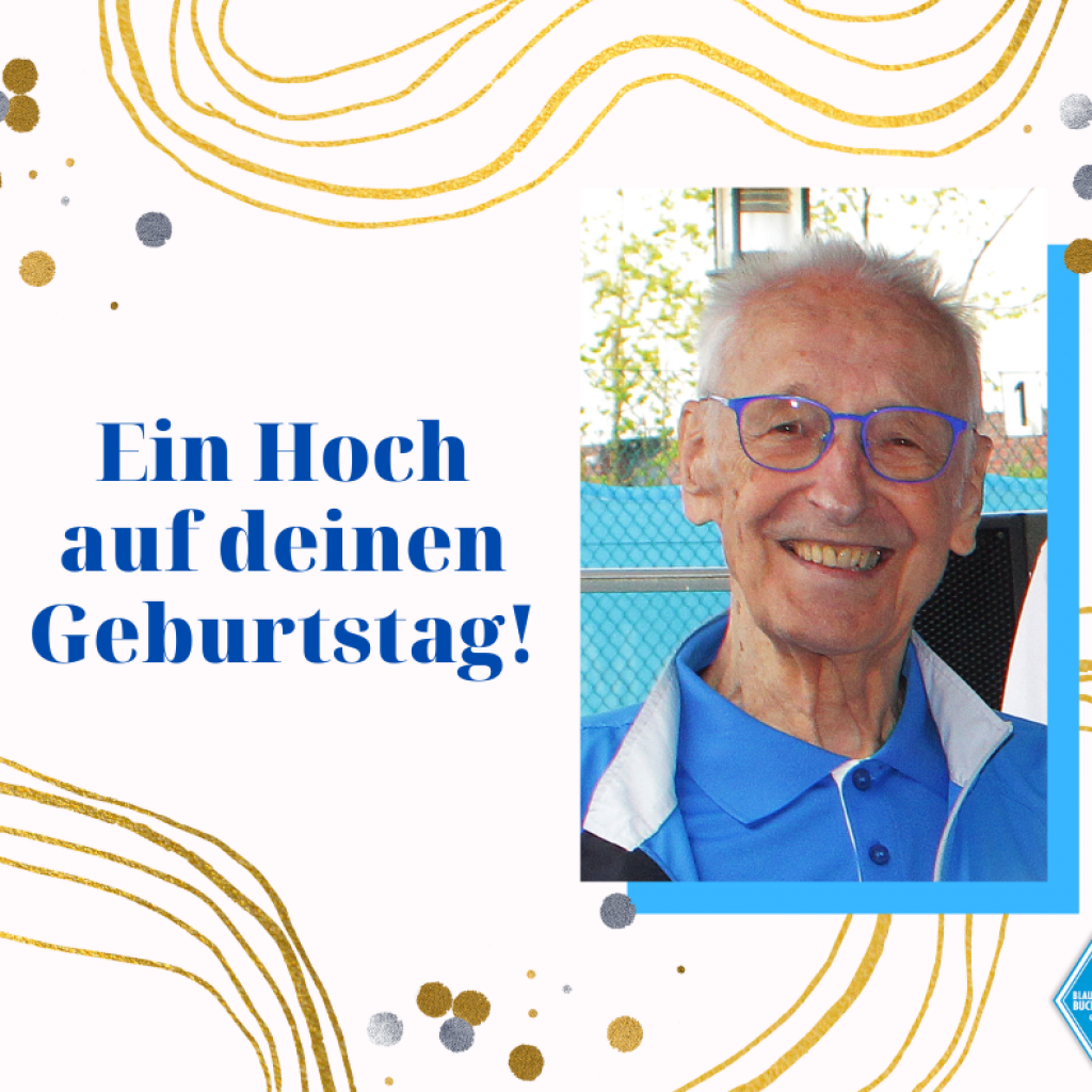 Alles Gute zum 90. Geburtstag, lieber Arno