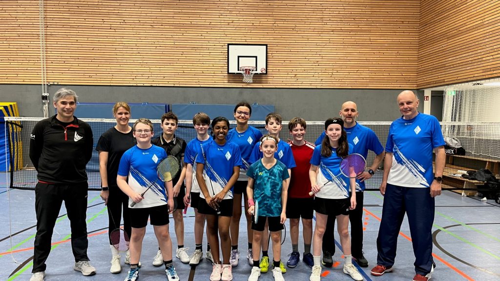 Verlängerung von unserem Talentnest beim Badminton